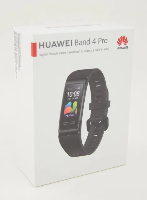 Huawei Band 4 Pro Fitness Aktivitätstracker Schlafüberwachung schwarz NEU OVP