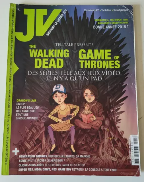 Magazine JV - N°15 Janvier 2015 - The Walking Dead Game Of Thrones