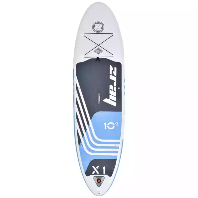 ZRAY X1 SUP Board Stand Up Paddle aufblasbar KAJAK SITZ 2in1 Paddel 310x81x15 cm 2