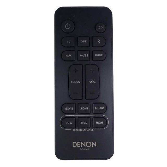 Télécommande D'origine Denon RC-164 Pour Amplificateur - Occasion Garantie 6 Mois