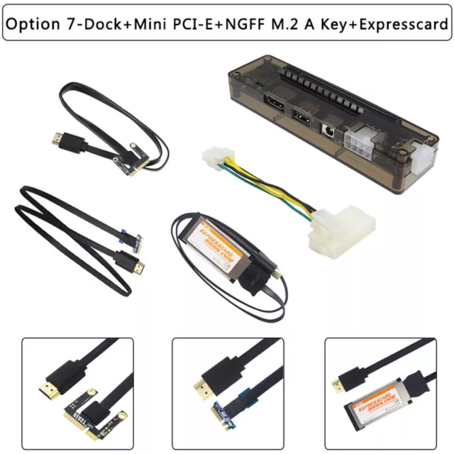 PCI-E EXP GDC External Laptop Video Card Dock Graphics Card Laptop Docking Stati