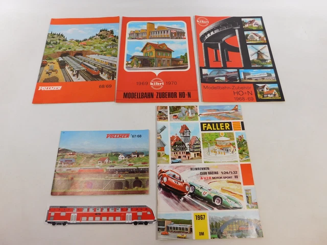 Maquettes De Bâtiments Urbains Vollmer, Faller, Kibri - Pour Réseaux Ferroviaires HO - Occasion Excellent état
