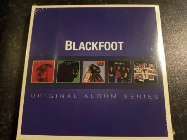 Blackfoot - Original Album Series 5 CD SET NEW AND SEALED (2013)