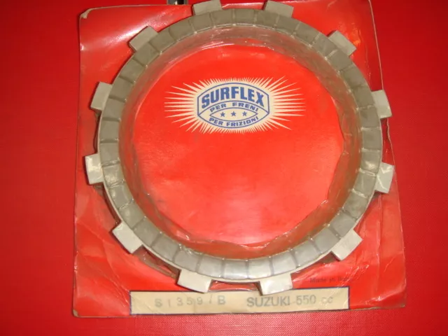 serie 6 dischi frizione guarniti Surflex codice S1359B SUZUKI 550