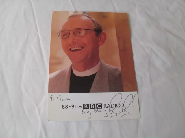 ROGER ROYLE AUTOGRAPH - Signed photo BBC 2 Radio Presenter