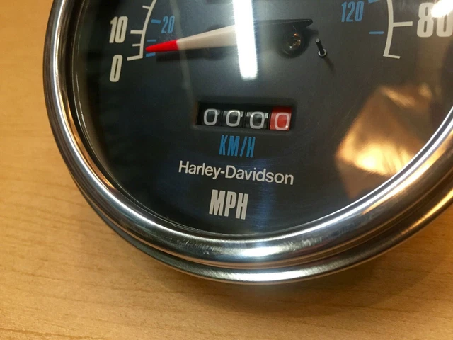 Flht Speedometer NOS VINTAGE HARLEY Speedometer Gauge Oem Shovelhead Flh Electra Wide ...