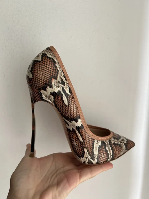 AUTHENTIC CASADEI PYTHON Pumps Blade Size 36.5 Eu New 255.89