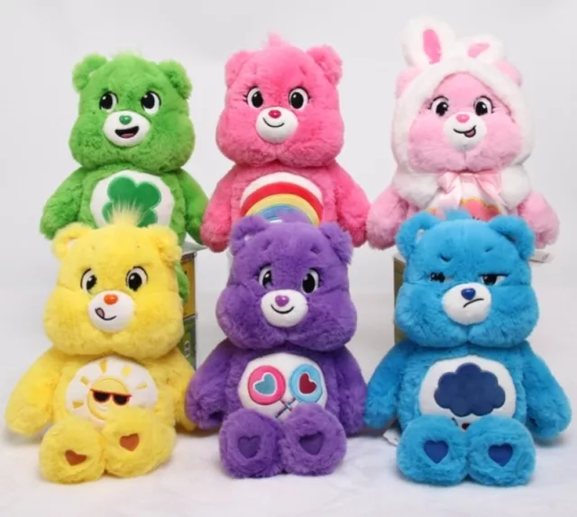 NEW 33cm Care Bears Soft Plush Toys Stuffed Animals Doll Kids Birthday Gifts UK