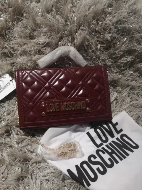 Moschino borsa online quilted nappa