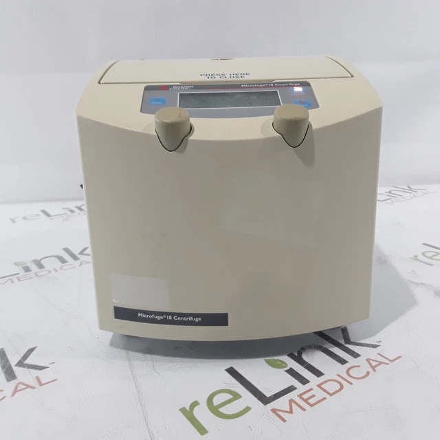 Beckman Coulter Microfuge 18 367160 Benchtop Centrifuge
