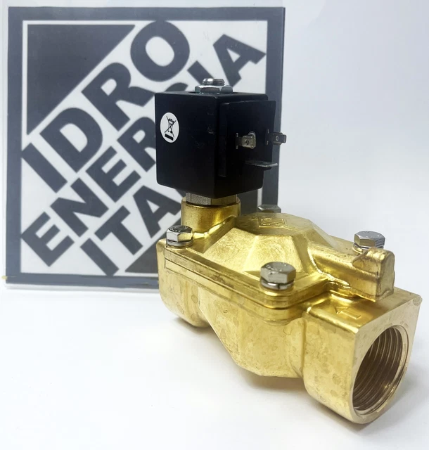 elettrovalvola acqua 110v 1 pollice normalmente chiusa ode 21w4kb250 bobina bda