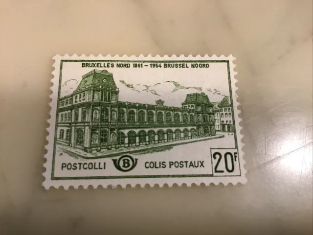 Briefmarken Belgien Postpaketmarken Mi Nr 52 Postfrisch