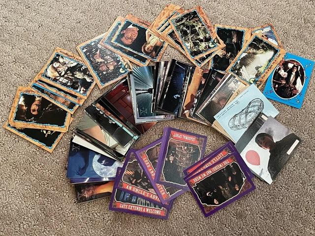 X-Files Stranger Things Hook Addams Family Trading Cards Season Base Cards Topps