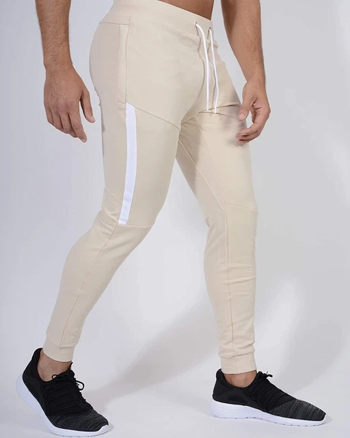 Pantalon Homme PRO FITNESS Beige L • Déclics éthiques