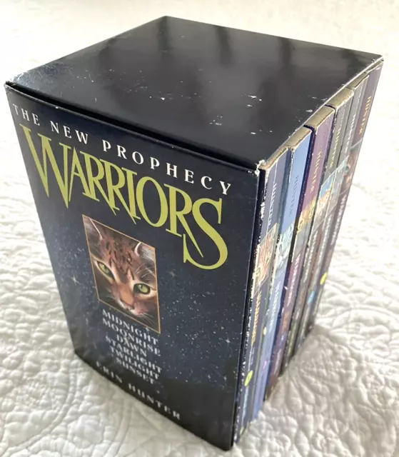 Warrior Cats Collection 6 Books Gift Set Pack (Midnight, Moonrise