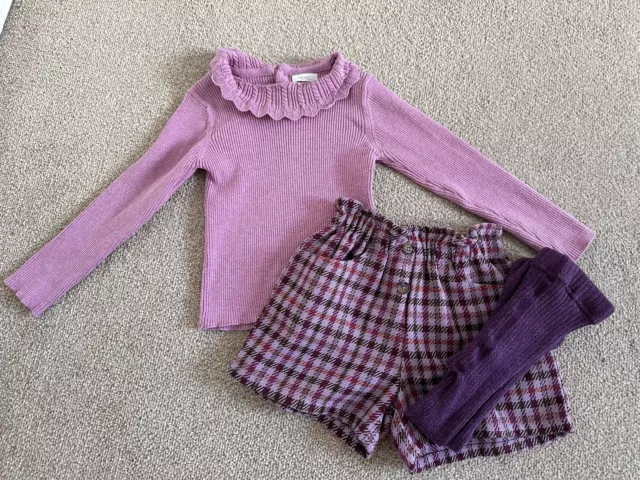 Girls 2-3 years purple outfit NEXT