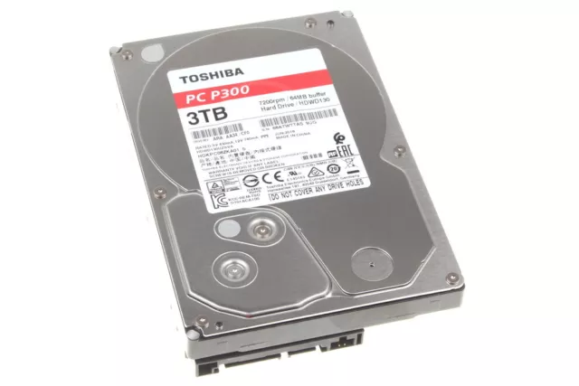 Toshiba P300 3 TB 3,5" SATA HDD @7,2k // HDWD130UZSVA