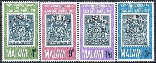 Timbres Malawi 52/55 ** (72141EY)