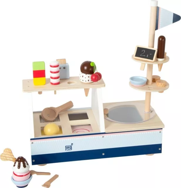 Jouets Pour Enfants Comptoir de Glaces En Bois Cadeau de Noel Jeu Imitation