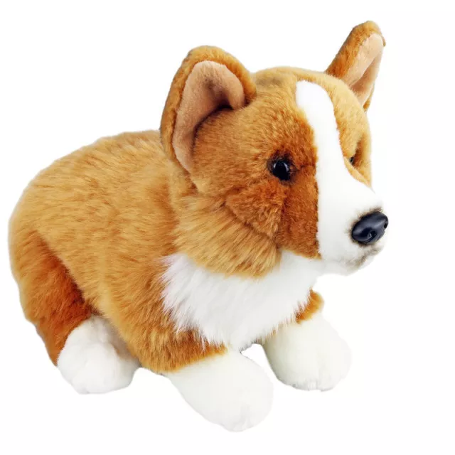 Corgi Dog Soft Plush Toy 12"/30cm Stuffed Animal Faithful Friends NEW