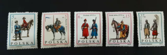 Poland 1983 - Polish Relief of Vienna  set of 5 MNH stamps SG2884-2888