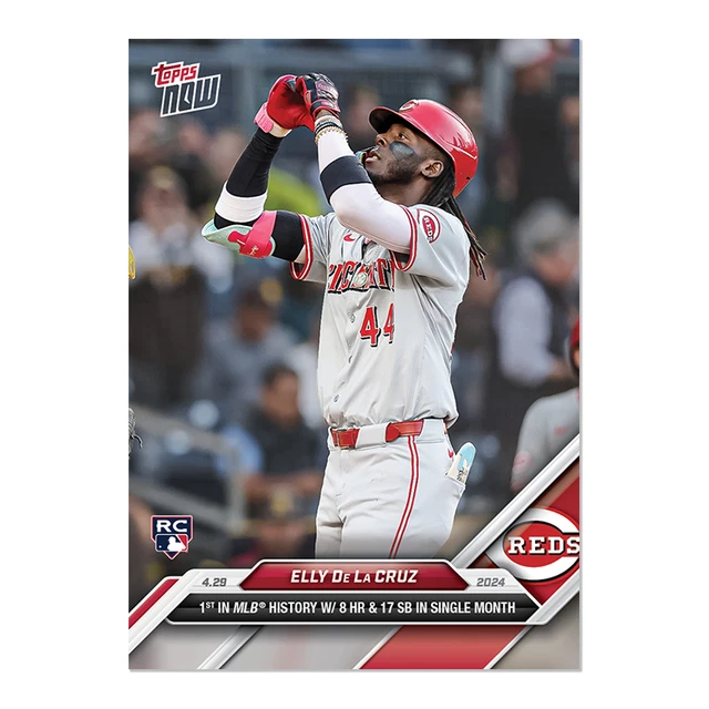 2024 TOPPS NOW 135 Elly De La Cruz Cincinnati Reds RC PRESALE 5.75