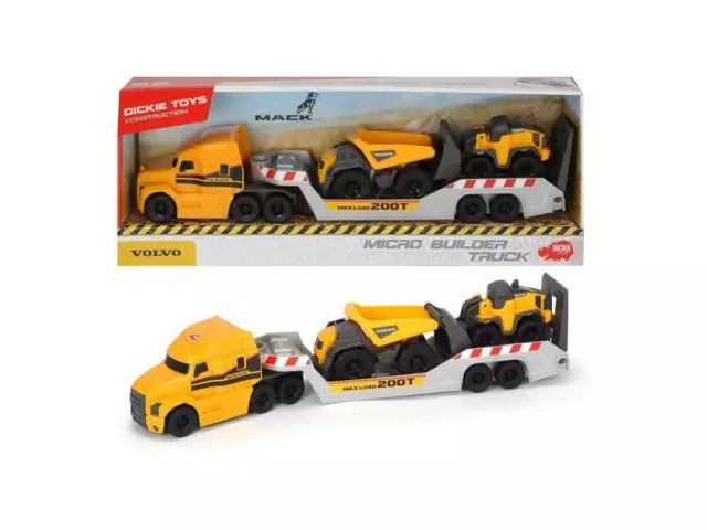 Dickie Toys Mack/Volvo Micro Builder Truck