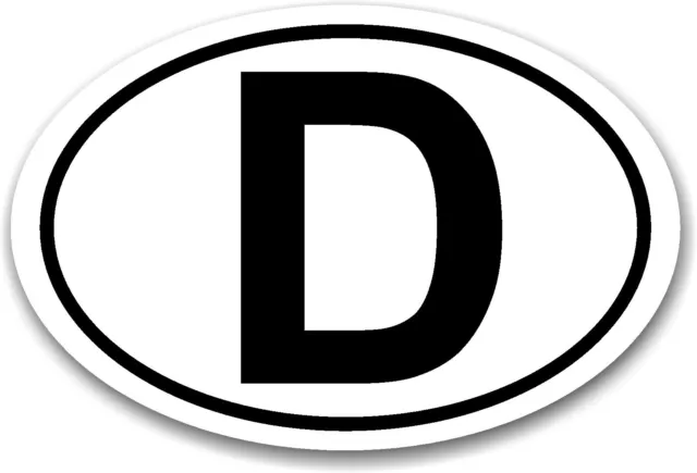 D-MAGNETSCHILD D-SCHILD MAGNET Auto magnetisch Nationalkennzeichen