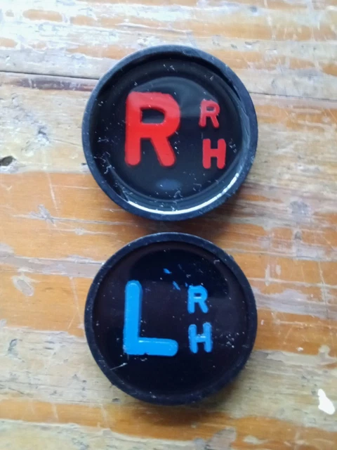 Xray Markers  Made By WIGSTICKS One Set ! Initials RH