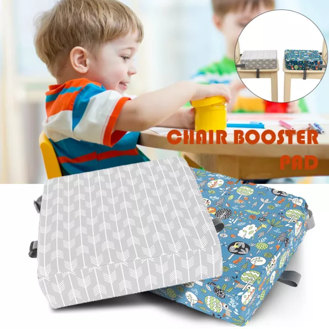 Kids Dining Chair Children Highchair Baby Booster Pad Seat Cushion Removable {