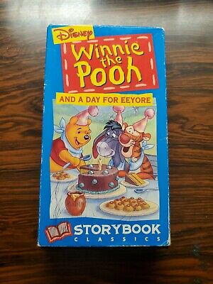 Winnie the Pooh and a Day for Eeyore (VHS, 1991) Walt Disney Storybook Classics