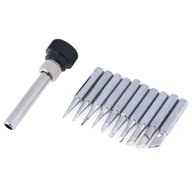 3 Embouts De Fer à Souder E10 - Pour Soudures Précises | Compatible Fers à Souder USB Filetés