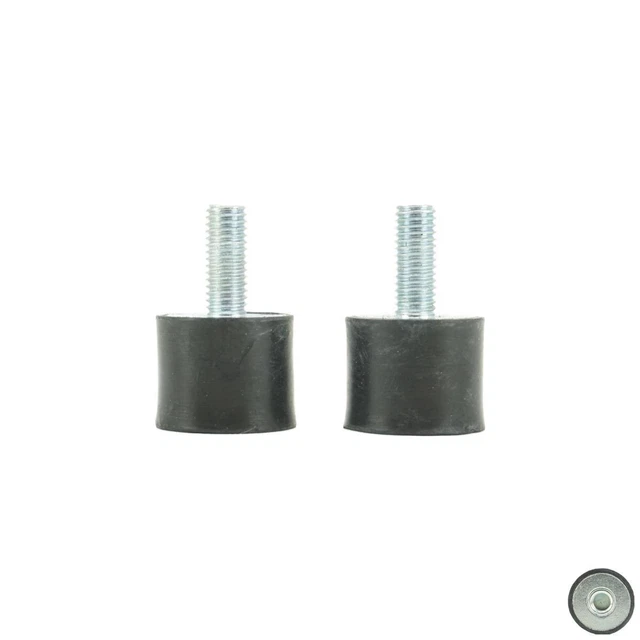 Set Di 4 Tamponi In Gomma Per La Riduzione Del Rumore E Delle Vibrazioni Silent Block In Gomma E Metallo~p137138765 - Foto 7