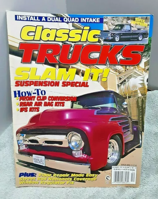 Classic Trucks Magazine December 1997