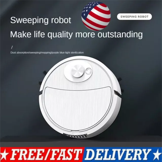 Robot Vacuum Cleaner Sweep 3in1 Wet Mopping Floors Smart Home Sweeping Cleaning