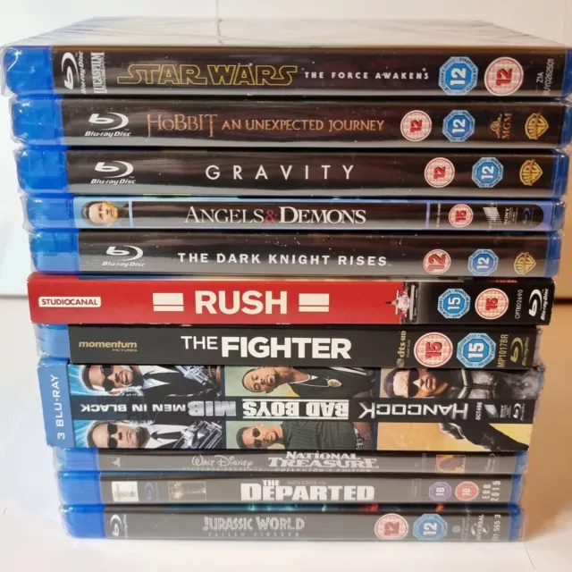 13x BRAND NEW factory sealed Blu-ray bundle job lot (includes one 3D film)