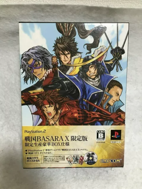 Sengoku Basara X Cross Limited Box PS2 Sony Playstation2 Japan Authentic