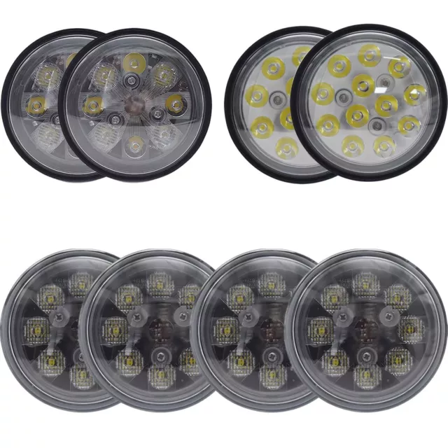 8X Par36 4.5" LED Fender Work Light For John Deere 4040, 4240, 4440, 4640, 4840