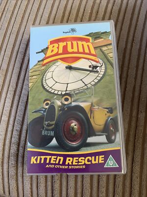 BRUM - KITTEN Rescue And Other Stories (VHS, 2003) £12.00 - PicClick UK