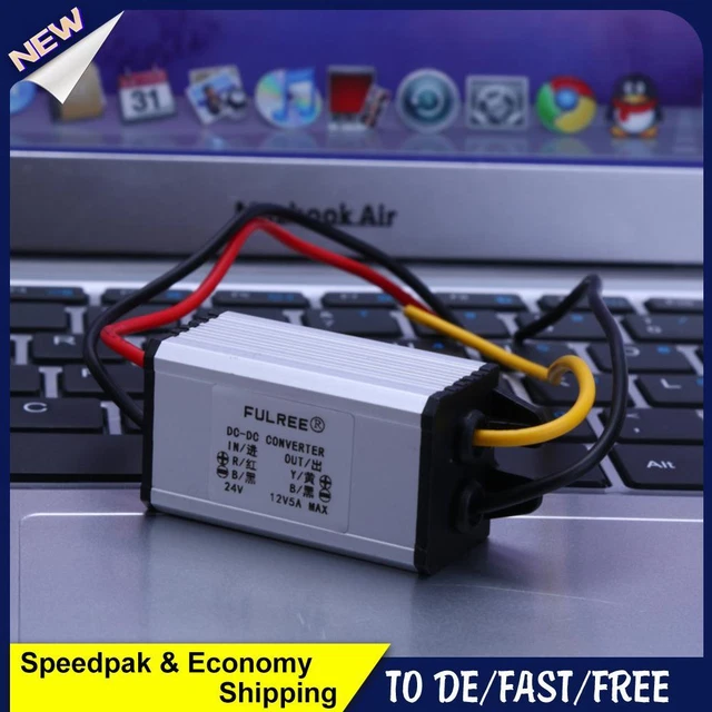 Convertitore DC A USB 5V 40V Modulo Convertitore Alimentazione 4 Porte USB - Da 12V/24V/40V DC A 5V 5A, Step Down Modulo Step Down - Foto 13