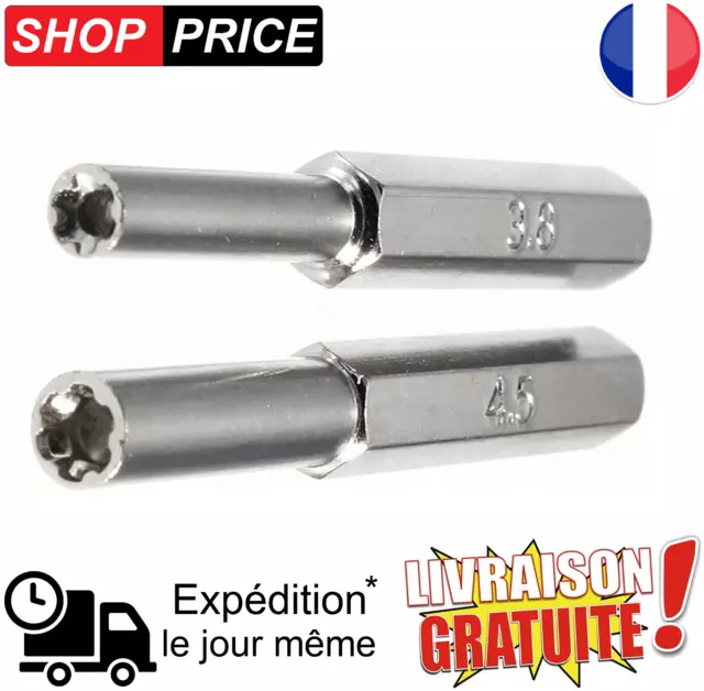 Embouts Tournevis GAMEBIT 3.8MM & 4.5MM de haute qualité NEUF