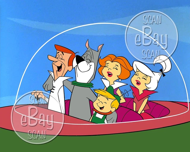 RARE! JETSONS CARTOON Color TV Photo HANNA BARBERA Studios CEREAL ...
