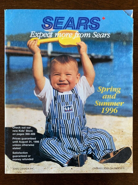 1996 SEARS SPRING & Summer Catalogue Canada $125.00 - PicClick CA