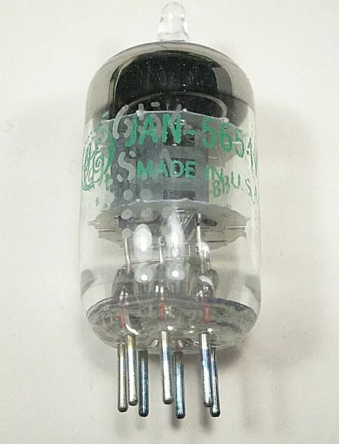 2x GE JAN 5654 = 6AK5W Miniaturpentode Langlebeversion der EF95 / NOS/NIB/OVP 2