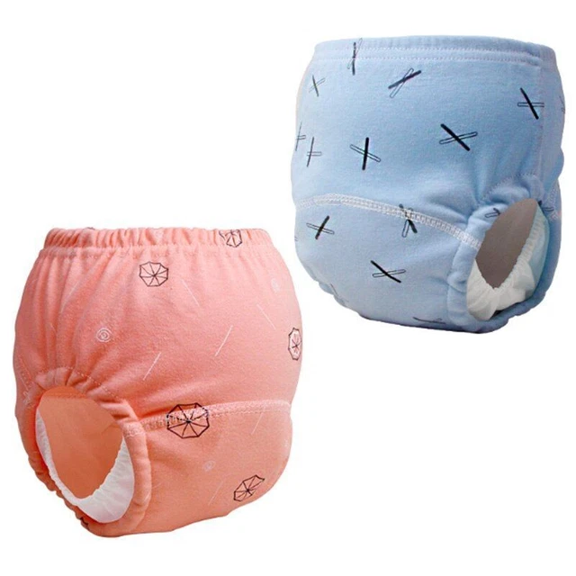 Cloth Diaper Baby Potty Training Pants Nappies Boy Girl Reusable Washable Cotton