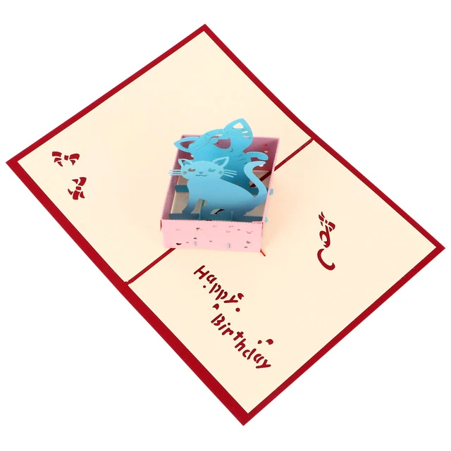 Biglietto Augurale Musulmano 3D Pop-up Con Luna E Moschea, Per Eid E Compleanni, Con Busta, Formato 20x15 Cm - 4