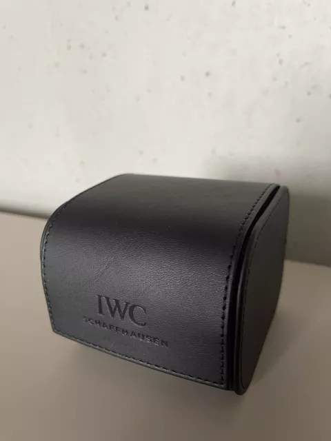 IWC Boîte de Montre Box Ecrin Uhrenbox Watch Box Noir Black