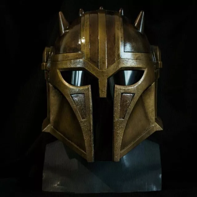 Helmet Mandalorian Antique Finish Star Wars Armorer Series Fett Boba Blacksmith