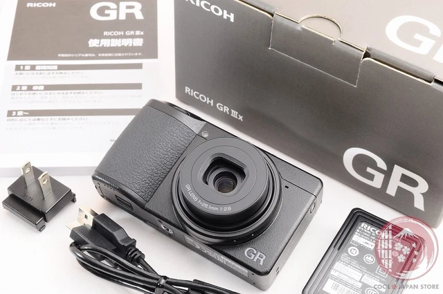 [ 1702 shots TOP MINT in Box ] RICOH GR IIIx III X 24.0 MP Compact Digital C681