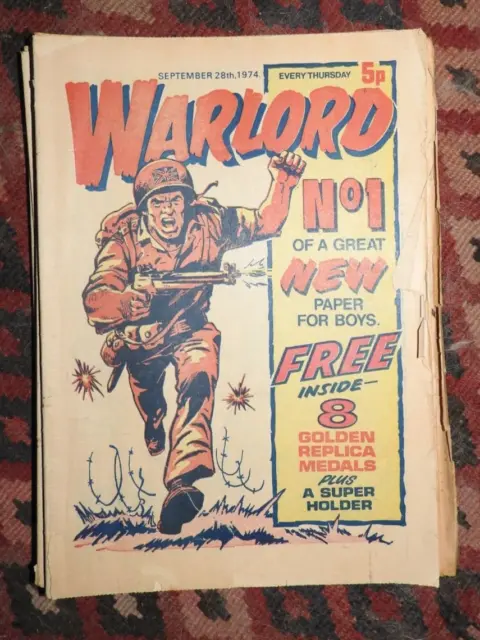 Warlord comics x 254 issues  from #1 thru to #255 with just issue #94 missing 3